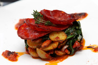 Chorizo and potato