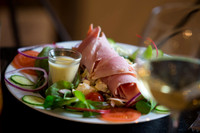 Ham salad lunch at Bubble and Squeak