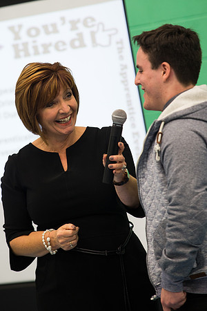 Young Apprentice You're Hired event with Clare Frisby