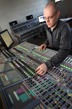 High technology at Calrec, Hebden Bridge