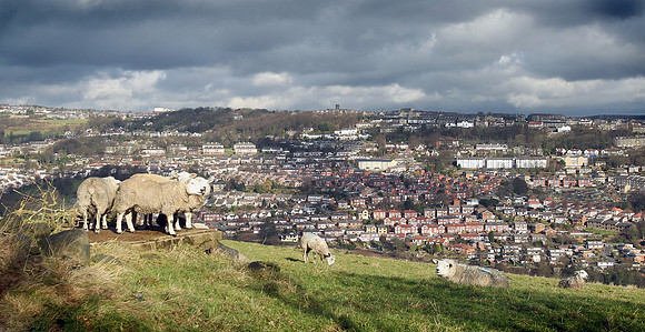 View over Sowerby Bridge