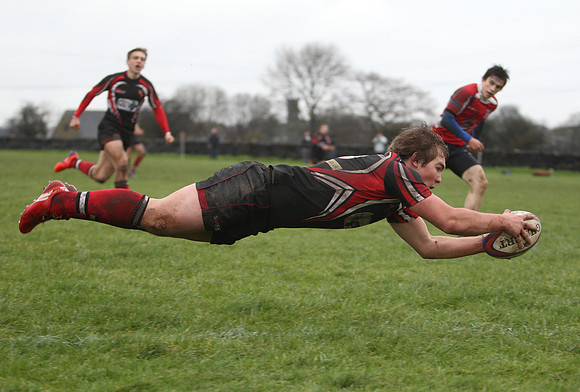 Rugby Union at Old Brodliens, Hipperholme