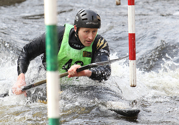 Kayaking National Championships, Calder River, Sowerby Bridge