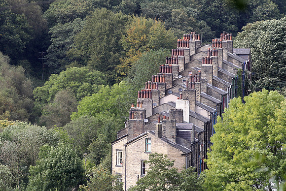Terraced housing, Hebden ridge