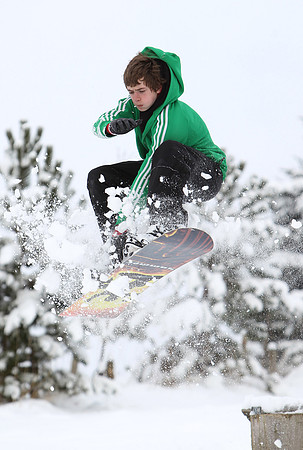 Snowboarding at Another World Adventure Centre, Ogden