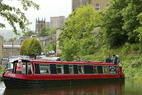 Shire Cruises, on the canal, Sowerby Bridge