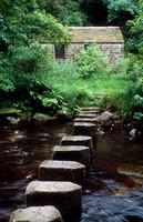 Stepping stones, Hardcastle Crags