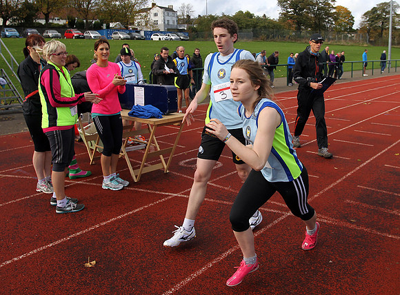 Halifax Harriers at Spring Hall Athletics Track