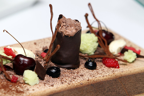 Delicious deserts in a Halifax restaurant