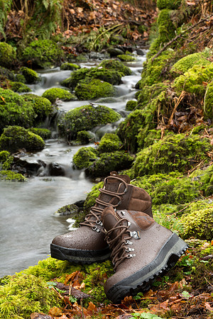 Berghaus boots in natural environment