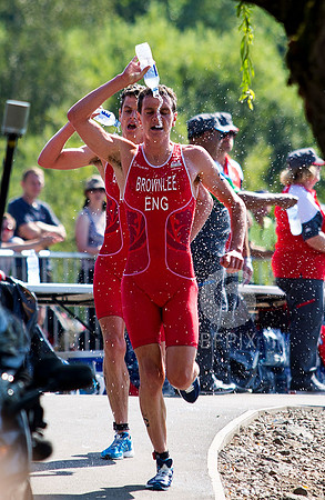 Brownlee brothers at Commonwealth Games, Glasgow 2014