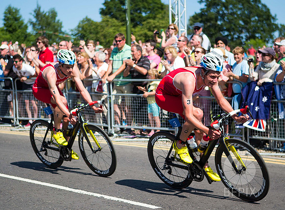 Brownlee brothers at Commonwealth Games, Glasgow 2014