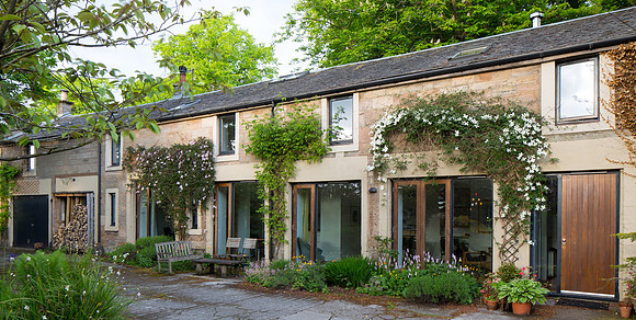 The old stables, Kirklee Terrace, West End, Glasgow, by architects Rod and Clare Kemsley