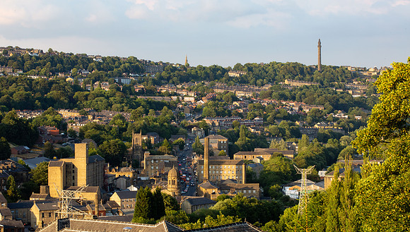 View of Sowerby Bridge, Calderdale Council Vision 2024 commission