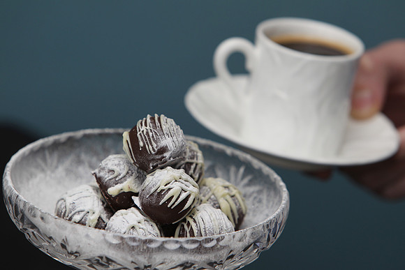 Coffee and truffles